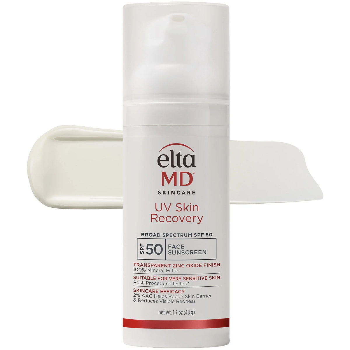 EltaMD UV Skin Recovery Red Color Correcting Green Tint Broad Spectrum SPF 50 (1.7 fl. oz.)
