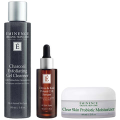 Eminence Organic Skin Care Men's Skincare Morning Routine Bundle