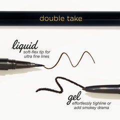 tarte tarteist Double Take Precise Liquid & Gel Pencil Eyeliner 0.0204 oz. - Black