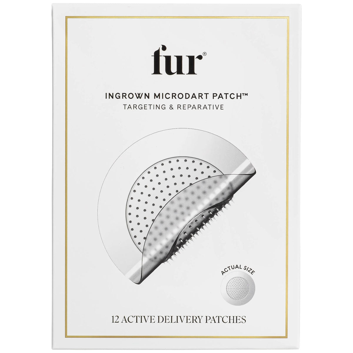 Fur Ingrown Microdart Patch (12 count)