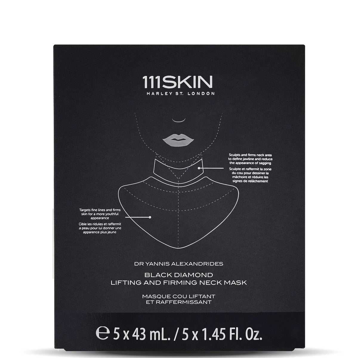 111SKIN Black Diamond Lifting and Firming Neck Mask