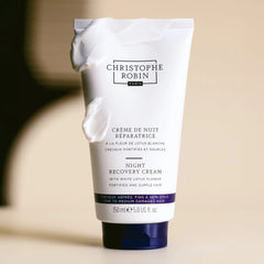 Christophe Robin Night Recovery Cream with White Lotus Flower 150ml