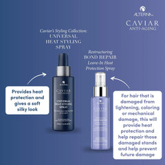 Alterna CAVIAR Anti-Aging Restructuring Bond Repair Leave-in Heat Protection Spray 4.2 oz