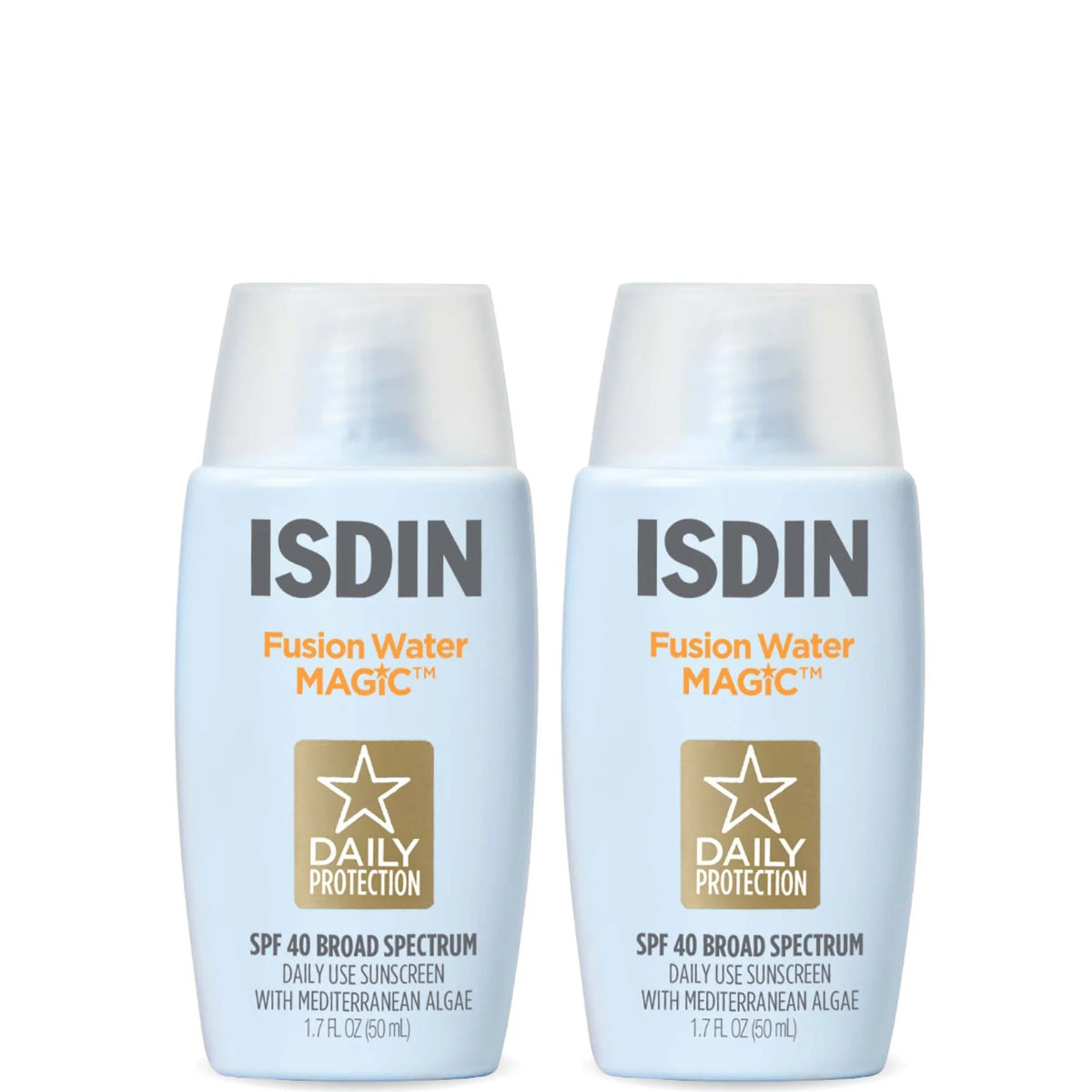 ISDIN Fusion Water Magic SPF40 50ml Duo ($76 Value)