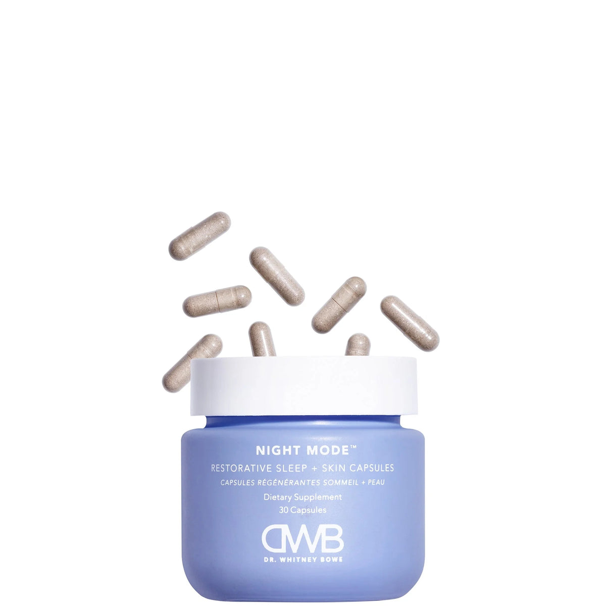 Dr. Whitney Bowe Beauty Night Mode Restorative Sleep + Skin Capsules (30 Capsules)