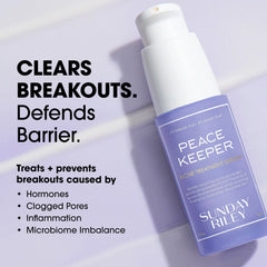 Sunday Riley Peacekeeper Azaleic and Salicylic Acid Acne Treatment Serum 30ml