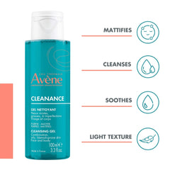 Avène Cleanance Cleansing Gel (3.3 oz.)