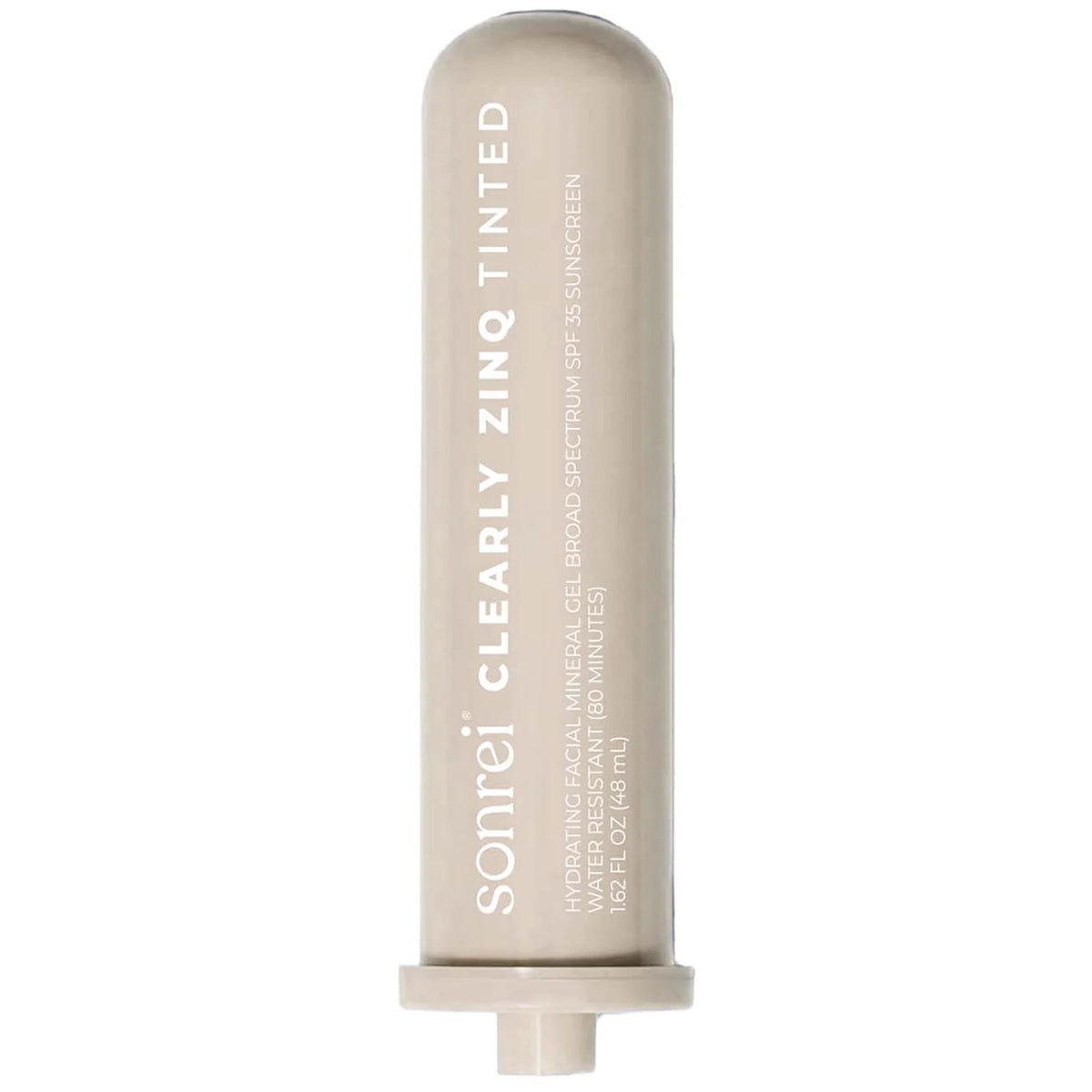Sonrei Clearly Zinq Tinted REFILL Hydrating Facial SPF 35 + Growth Factor Mineral Gel Sunscreen 50 mL