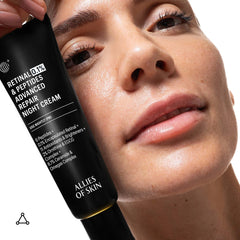 Allies of Skin Retinal 0.1% & Peptides Advanced Repair Night Cream 48ml