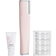 DERMAFLASH Luxe+ Advanced Sonic Dermaplaning and Peach Fuzz Removal - Blush