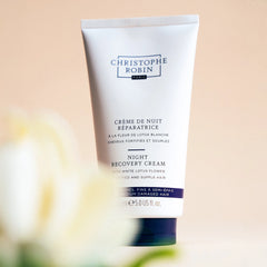 Christophe Robin Night Recovery Cream with White Lotus Flower 150ml