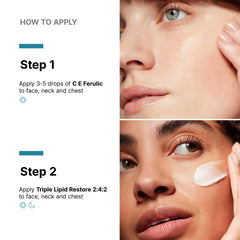 SkinCeuticals Anti-Aging Radiance Kit with C E Ferulic Vitamin C (Worth $340)