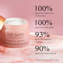 MZ SKIN Hydrate & Nourish Age Defence Retinol Day Moisturiser SPF30