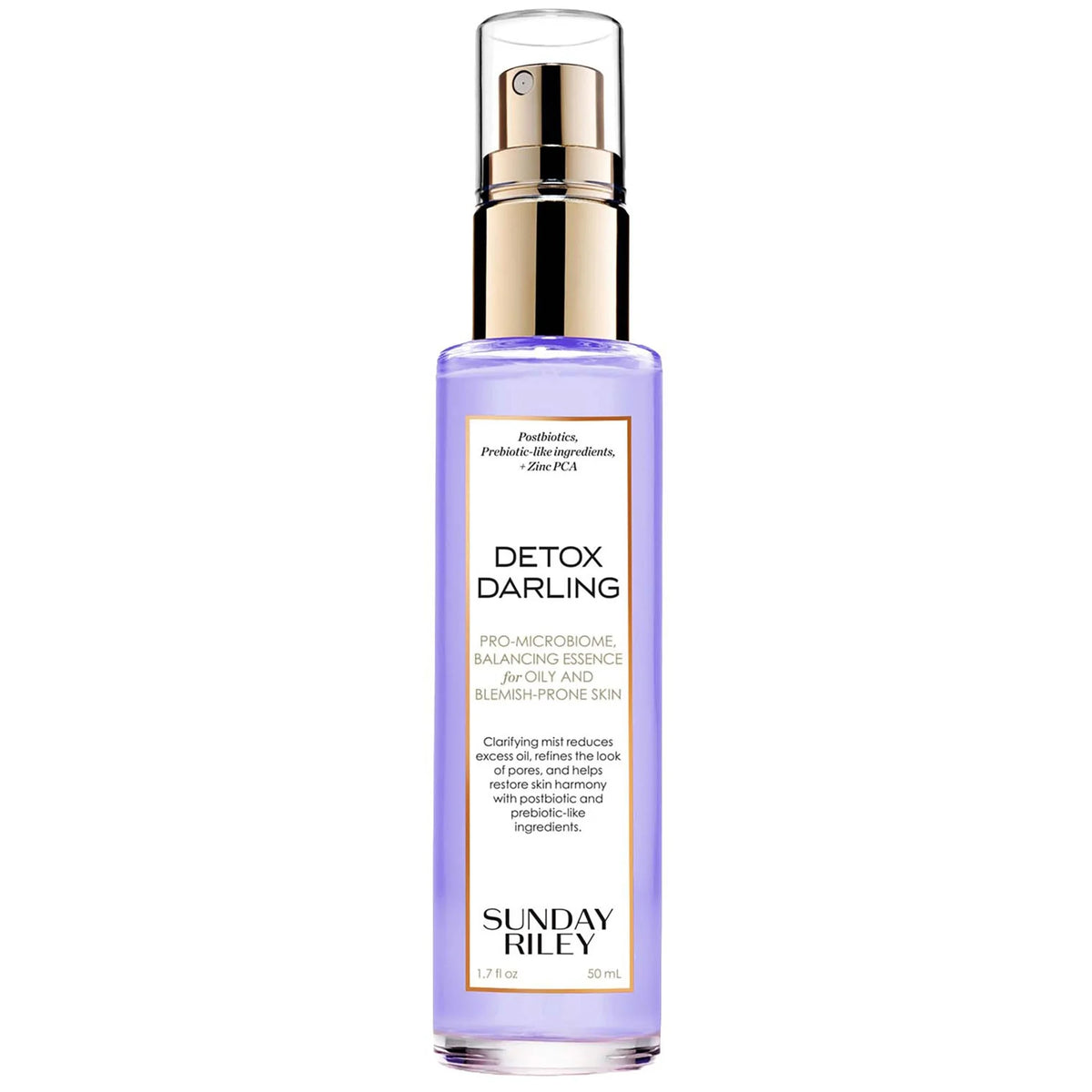 Sunday Riley Detox Darling Pro-Microbiome Balancing Essence for Oily and Blemish-Prone Skin 50ml