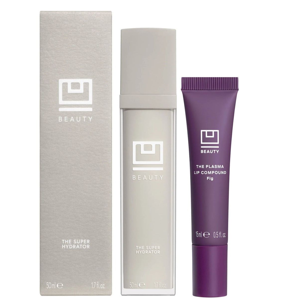 U Beauty The Super Hydrator and The Plasma Lip Compound Duo (Various Shades) (Worth $236.00)