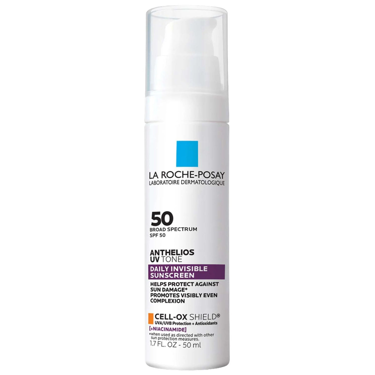 La Roche-Posay Anthelios UV Tone Daily Invisible Sunscreen SPF 50 50ml
