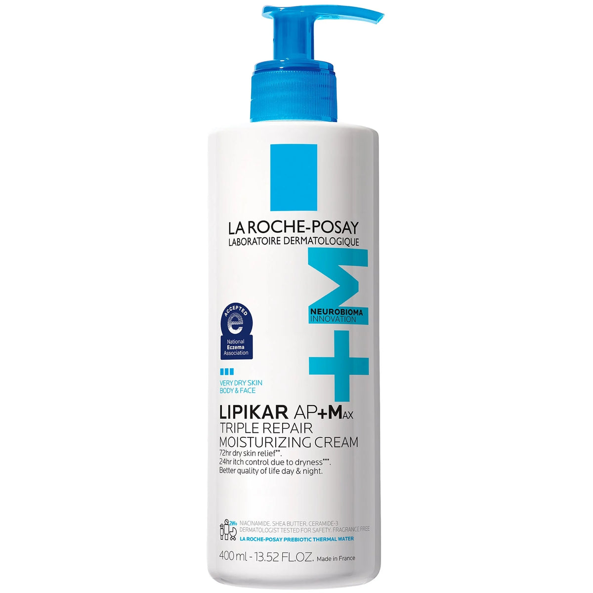 La Roche-Posay Lipikar AP+MAX Triple Repair Moisturizing Cream (13.52 fl. oz.)