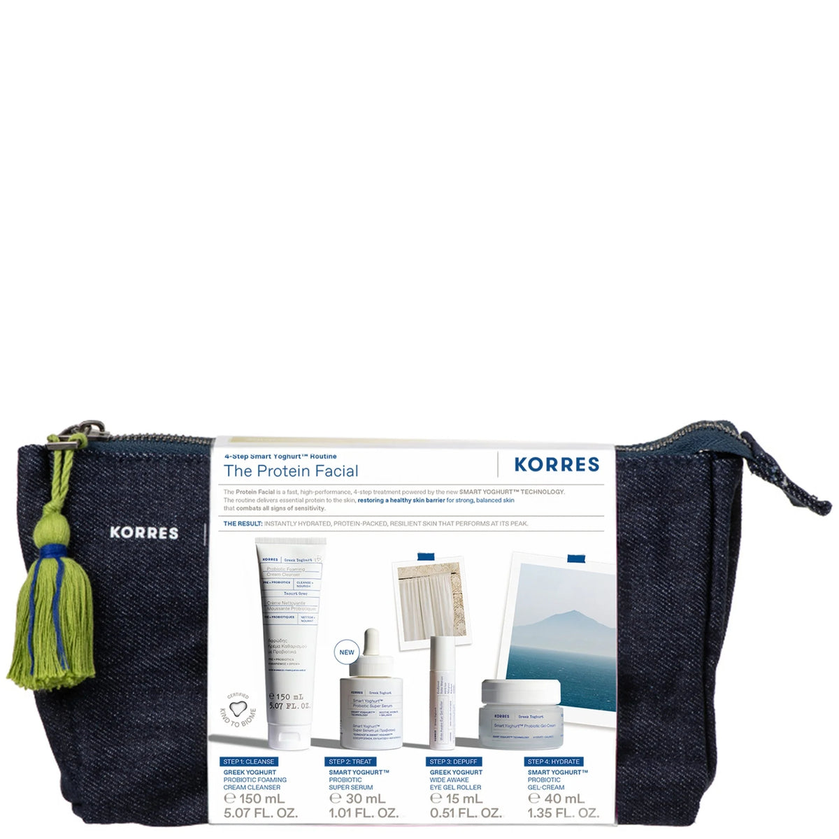 Korres Greek Yoghurt Protein Facial Set ($155 Value)