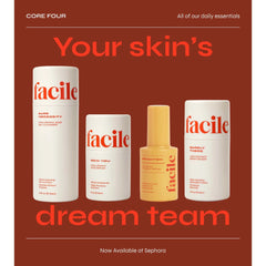 Facile Core Four Skincare System with Brighten Serum