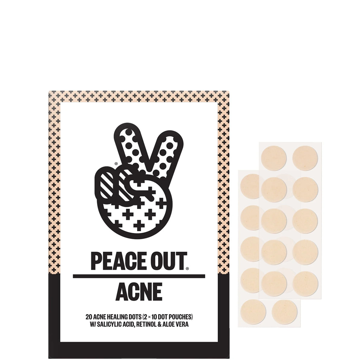 Peace Out Salicylic Acid Acne Healing Dots (20 Dots)