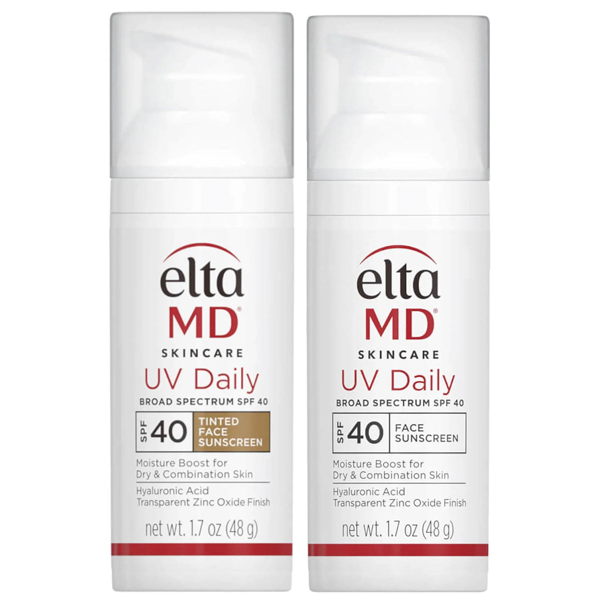 EltaMD Exclusive UV Daily Tinted and Untinted Duo ($84 Value)