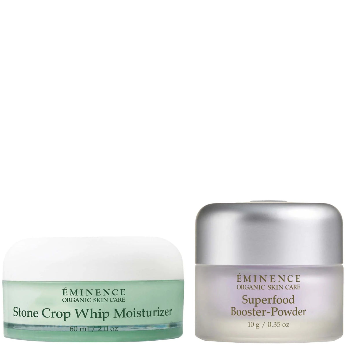 Eminence Organic Skin Care Stone Crop and Superfood Brightening Duo