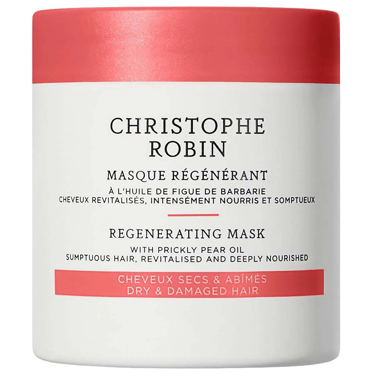 Christophe Robin Regenerating Mask with Prickly Pear Oil 250ml
