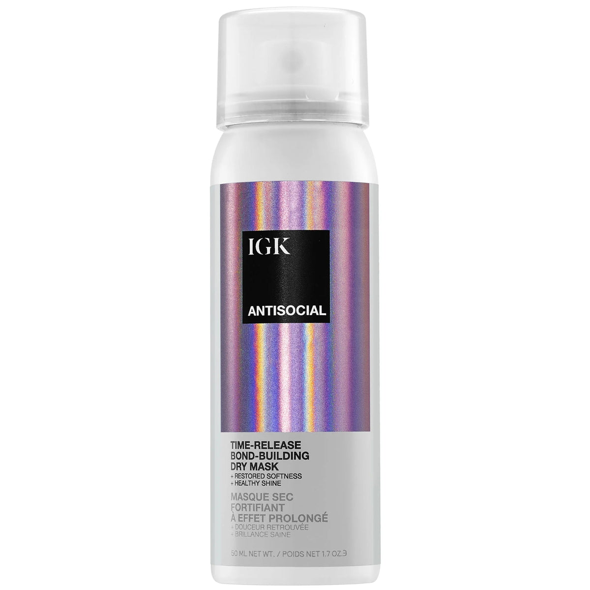 IGK Antisocial Time-Release Bond-Building Dry Mask Travel 50ml