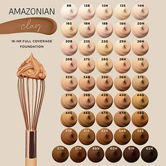 tarte Amazonian Clay 16-hour Full Coverage Soft Matte Foundation Travel Size 15ml
